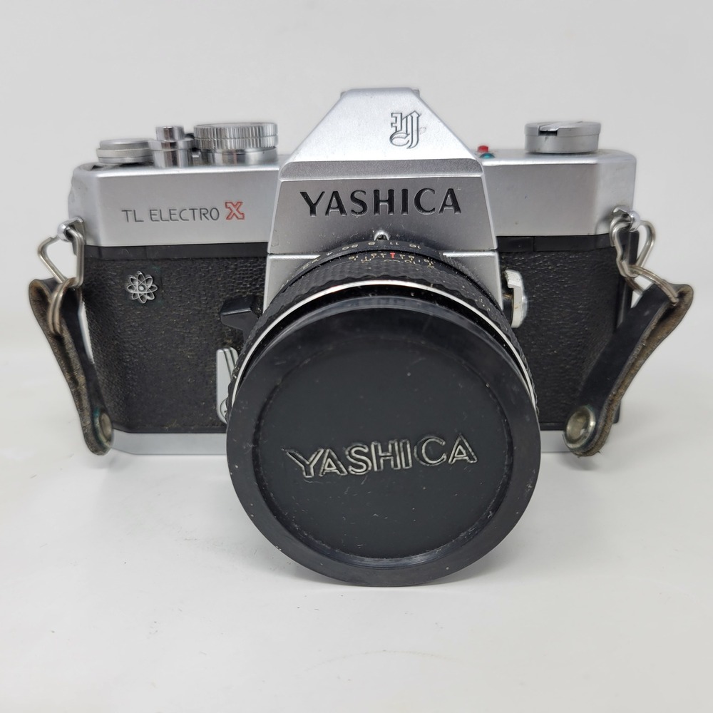 Yashica TL Electro X 35mm SLR Camera with Yashinon DS-M 50mm f1.7 PARTS ONLY